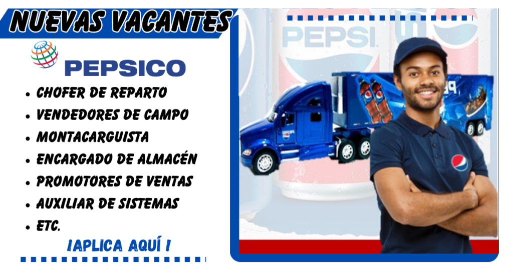 PEPSICO – CONVOCATORIA INTERNACIONAL