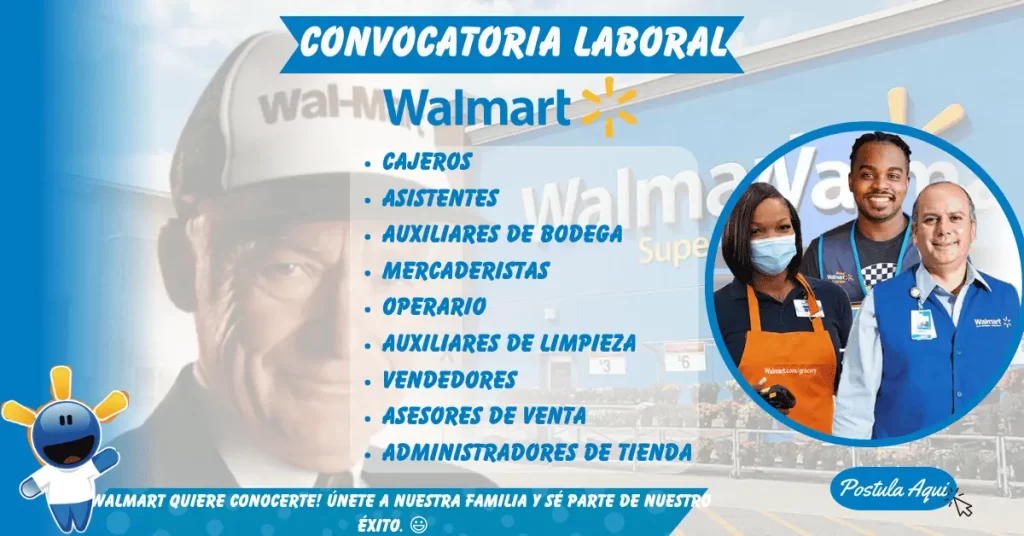 Walmart Oportunidades de Empleo🛒